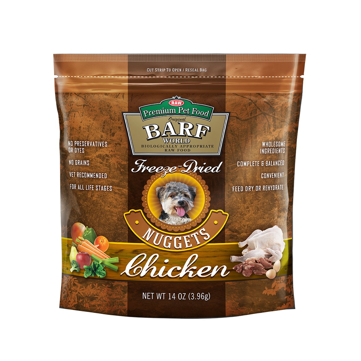 Freeze-Dried Chicken Nuggets - 14oz